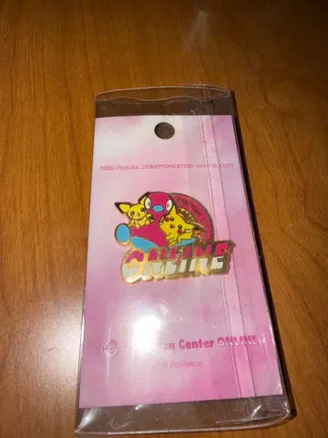 포켓몬 센터 온라인 2001년 로고 핀즈 피카츄 피츄