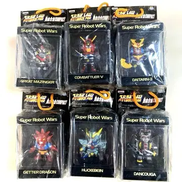 Super Robot Wars 슈퍼로봇대전 피규어 6체 세트