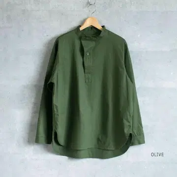 스웨덴 타입 M55 풀오버 셔츠 스탠드 카라 2색