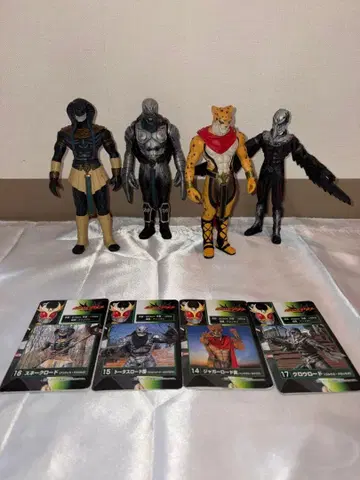 가면라이더 아기토 괴인 소프트 비닐 시리즈 택 포함