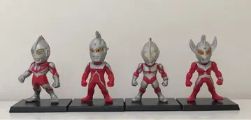 울트라맨 피규어 4체 컨버지