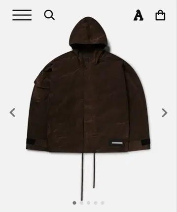 ARIES canvas parachute jacket