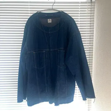 노다 요지로 착용 16ss 사스콰치패브릭스 데님 자켓