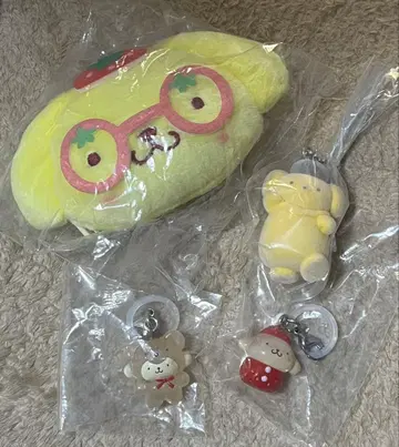 폼폼푸딩 메지루시 액세서리 키링