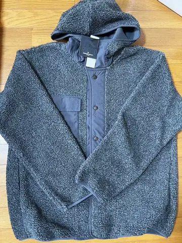 GU 엔지니어드 가먼츠 보아 플리스 스냅 후드티 그레이 XL 미사용품