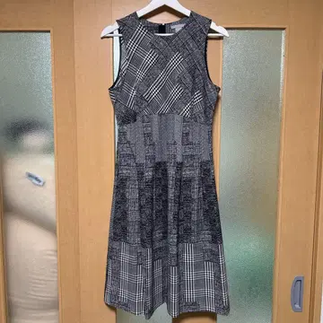 H&M 에이치앤엠 하운드투스 체크 원피스