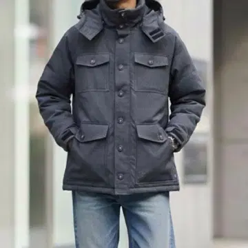 G3230* 펜필드 충전솜 자켓 그레이 M 아웃도어 방한