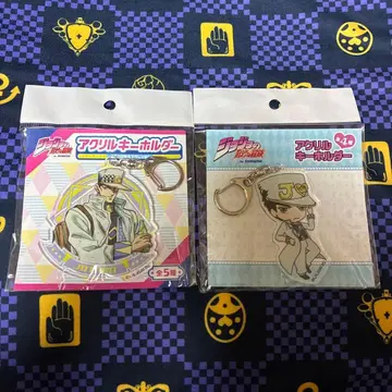 죠죠 다이아몬드는 부서지지 않는다 쿠죠 죠타로 아크릴 키링 2개 세트