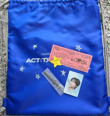 ACT: TOMMOROW 업그레이드 혜택 냅색 TXT