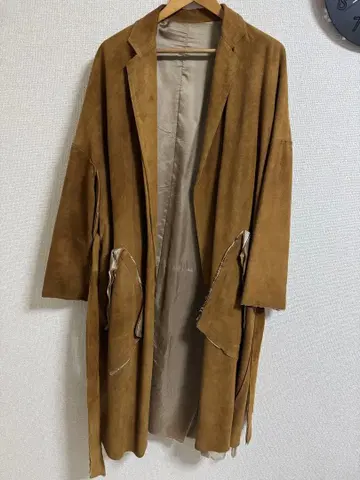 18aw sulvam 스웨이드 코트 27만