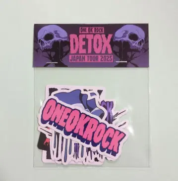 ONE OK ROCK 원오크 DETOX 2025 스티커