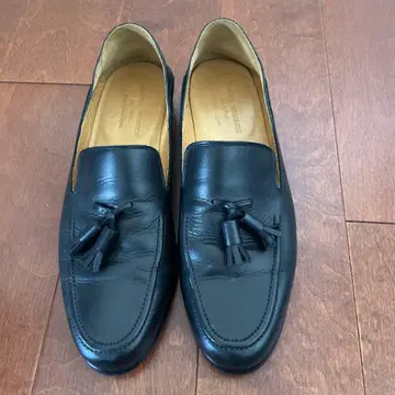 3월까지 게재 중 Hiroshi Yoshido 블랙 태슬 로퍼/26cm