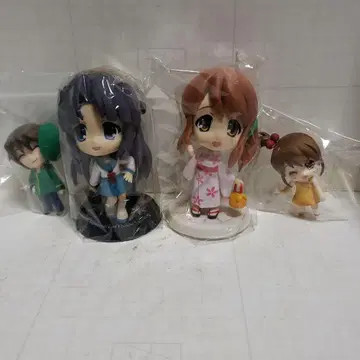 스즈미야 하루히 피규어 세트입니다.