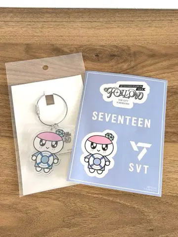 SEVENTEEN 봉봉 아크릴 키링&스티커 [ 요코하마 한정판 ]