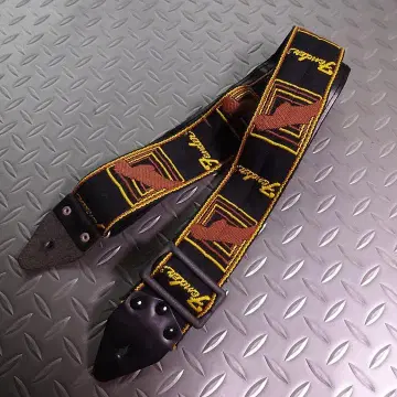 Fender 빈티지 모노그램 가로 문자 기타 스트랩