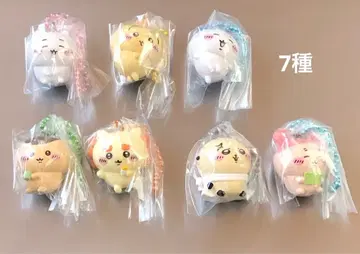 [ 익명 배송 ] 치이카와 마스코트 부착 비스킷 7종 세미 컴플리트 세트