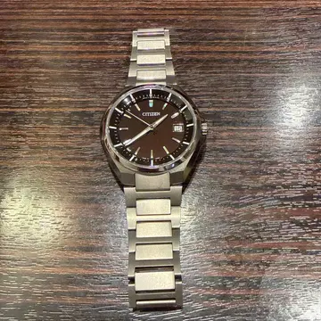 CITIZEN 아테사 블랙 쿼츠 손목시계