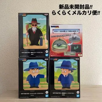 드래곤볼 피규어 SOFVIMATES 3점 & 신룡의 빛나는 모형 피규어