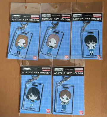 르세라핌 아크릴 키링 5종 세트 HMV