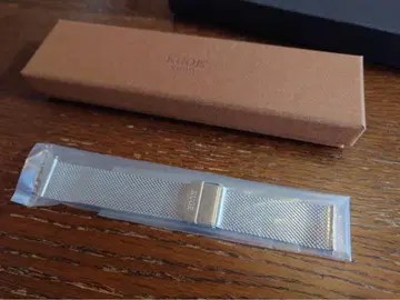 KUOE 시계용 스테인리스 메쉬 벨트