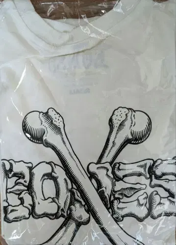 파월 크로스본 T셔츠 화이트