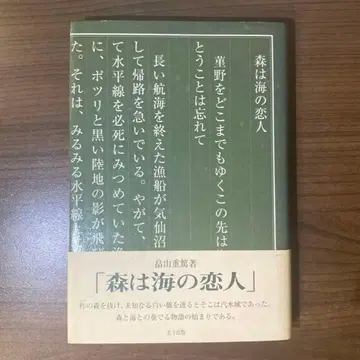 [숲은 바다의 연인] 하타케야마 시게아츠/호쿠토 출판 오비 포함