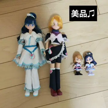 빛의 전사 프리큐어 큐어 블랙 큐어 화이트 프리 코디 인형 피규어