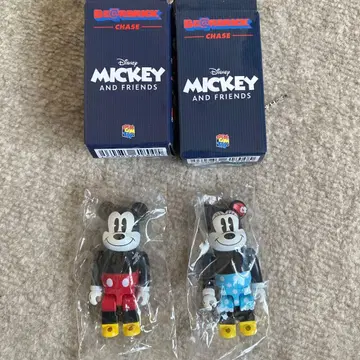 베어브릭 CHASE Mickey and Friends 미키&미니