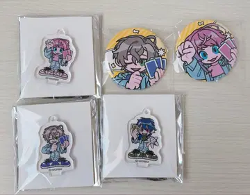 히프마이 돈키 아크릴 스탠드 캔뱃지 난수 겐타로 테이토 세트