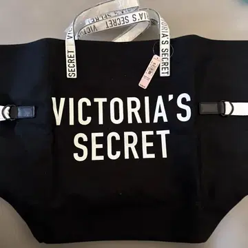 새상품 미사용 Victoria's Secret 블랙 토트백