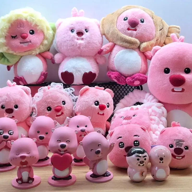 가격내림)잔망루피 인형,피규어 팝니다