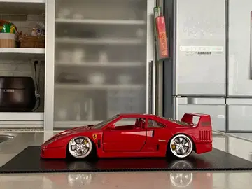 페라리 F40 1/18 로다운 커스텀