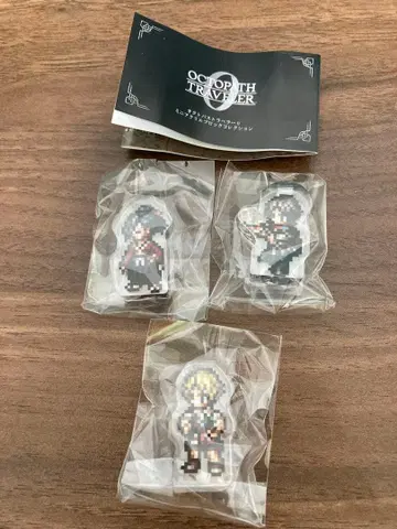 옥토패스 트래블러 0 아크릴 블록 레이메 알렉시아 에스펠 세트