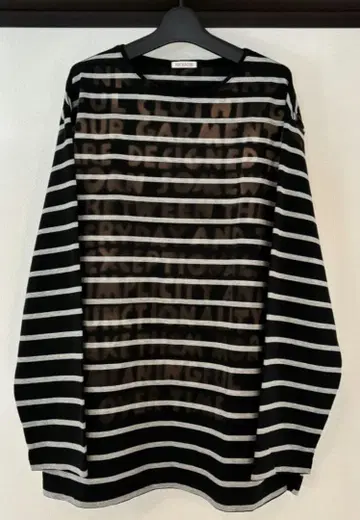 NICENESS 26ss HYDE 보더 티셔츠