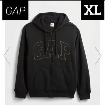 완판템 GAP 로고 보아 안감 집업 후드티 블랙 XL