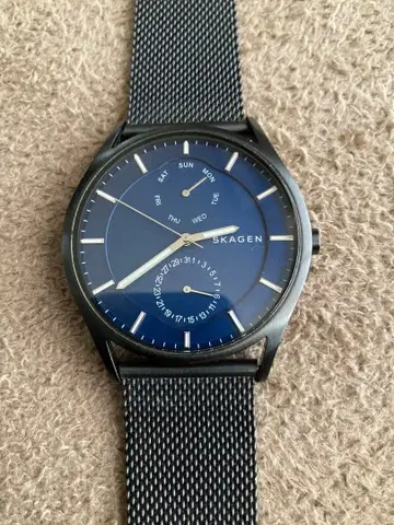 [최종 가격 인하] 스카겐 SKAGEN SKW6450 블랙/블루