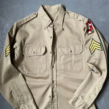 US ARMY 유틸리티 셔츠 밀리터리 패치 포함