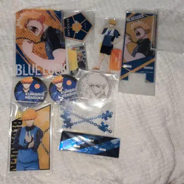 블루 록 쿠니가미 렌스케 아크릴 스탠드 묶음 판매 캔뱃지 아크릴 카드