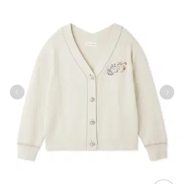 SNIDEL HOME CAT 라메 니트 가디건