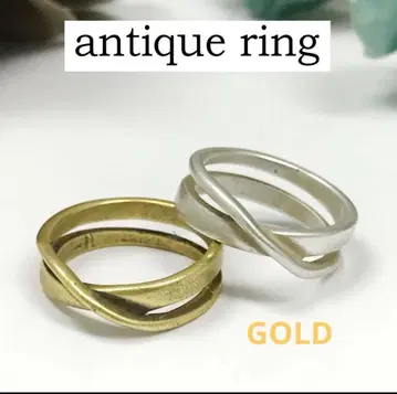 놋쇠 반지 9호 골드 액세서리 니켈 프리 앤티크 반지