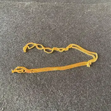 골드 도금 체인 목걸이