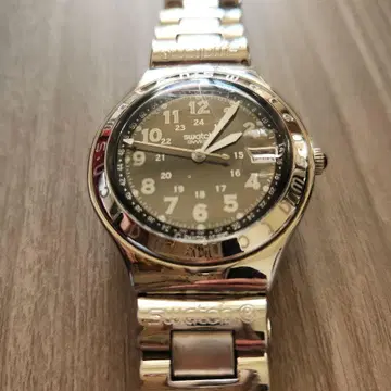 Swatch Irony 스테인리스 스틸 시계