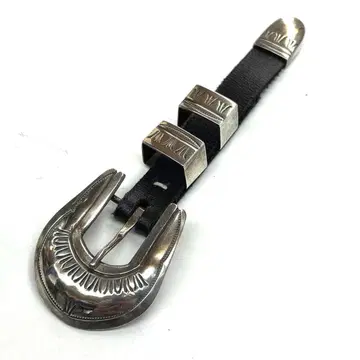 빈티지 아이반키 Ivan kee 하프 인치 실버 버클