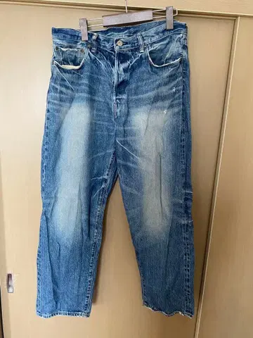 SPELLBOUND 43-713B 루즈 셀비지 데님 팬츠