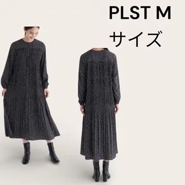 PLST 플라스테 도트 마조리카 플리츠 원피스 M 완판