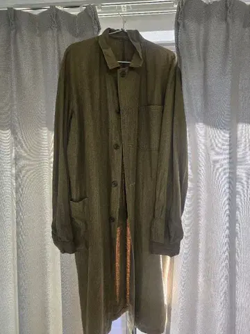 체코군 롱 코트 밀리터리 프라하에서 구매