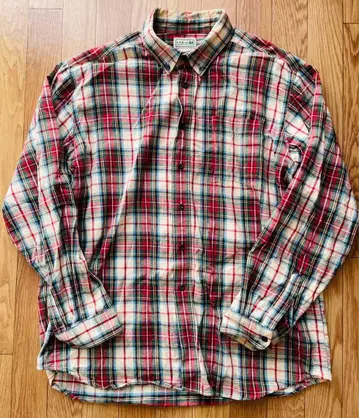 L.L Bean 엘엘빈 플란넬 셔츠 아웃도어 90s