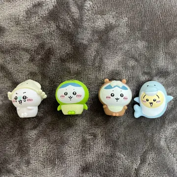 치이카와 수족관 미니 소프트 비닐 4체 세트