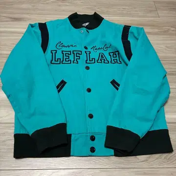 LEFLAH 바시티 자켓