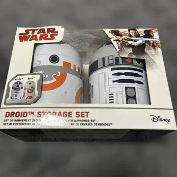 스타워즈 라스트 제다이 홈&키친 캐니스터 R2-D2 & BB-8